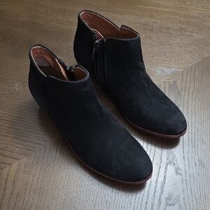 Sam Edelman Black Booties Size 6